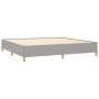 Estructura de cama gris claro tela 200x200 cm de vidaXL, Camas y somieres - Ref: Foro24-347189, Precio: 132,04 €, Descuento: %