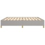 Estructura de cama gris claro tela 200x200 cm de vidaXL, Camas y somieres - Ref: Foro24-347189, Precio: 132,04 €, Descuento: %