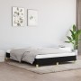 Estructura de cama de tela negro 140x190 cm de vidaXL, Camas y somieres - Ref: Foro24-346812, Precio: 96,57 €, Descuento: %