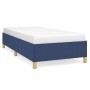 Blue fabric bed frame 90x190 cm by vidaXL, Beds and slatted bases - Ref: Foro24-347131, Price: 107,11 €, Discount: %