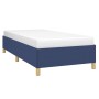 Blue fabric bed frame 90x190 cm by vidaXL, Beds and slatted bases - Ref: Foro24-347131, Price: 107,11 €, Discount: %