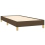 Estructura de cama de tela marrón 90x200 cm de vidaXL, Camas y somieres - Ref: Foro24-346789, Precio: 74,14 €, Descuento: %