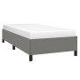 Estructura de cama de tela gris oscuro 100x200 cm de vidaXL, Camas y somieres - Ref: Foro24-347043, Precio: 104,63 €, Descuen...