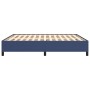 Estructura de cama tela azul 180x200 cm de vidaXL, Camas y somieres - Ref: Foro24-347088, Precio: 150,32 €, Descuento: %