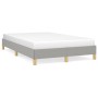 Estructura de cama de tela gris claro 120x200 cm de vidaXL, Camas y somieres - Ref: Foro24-346802, Precio: 102,99 €, Descuent...