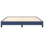 Estructura de cama de tela azul 160x200 cm de vidaXL, Camas y somieres - Ref: Foro24-346734, Precio: 106,90 €, Descuento: %