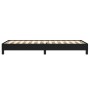 Black fabric bed frame 90x200 cm by vidaXL, Beds and slatted bases - Ref: Foro24-346690, Price: 73,18 €, Discount: %