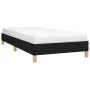 Estructura de cama de tela negro 90x190 cm de vidaXL, Camas y somieres - Ref: Foro24-346780, Precio: 77,90 €, Descuento: %