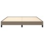 Estructura de cama de tela gris taupe 160x200 cm de vidaXL, Camas y somieres - Ref: Foro24-346732, Precio: 115,65 €, Descuent...