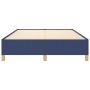 Blue fabric bed frame 140x190 cm by vidaXL, Beds and slatted bases - Ref: Foro24-347163, Price: 128,56 €, Discount: %