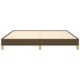 Dark brown fabric bed frame 180x200 cm by vidaXL, Beds and slatted bases - Ref: Foro24-346837, Price: 135,28 €, Discount: %