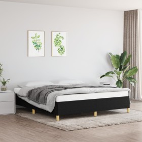 Light gray fabric bed frame 160x200 cm by vidaXL, Beds and slatted bases - Ref: Foro24-347175, Price: 138,17 €, Discount: %