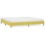 Estructura de cama de tela verde 200x200 cm de vidaXL, Camas y somieres - Ref: Foro24-346849, Precio: 109,82 €, Descuento: %