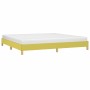 Estructura de cama de tela verde 200x200 cm de vidaXL, Camas y somieres - Ref: Foro24-346849, Precio: 109,82 €, Descuento: %