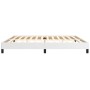 Estructura de cama de cuero sintético blanco 200x200 cm de vidaXL, Camas y somieres - Ref: Foro24-346923, Precio: 134,41 €, D...