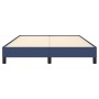 Estructura de cama de tela azul 140x190 cm de vidaXL, Camas y somieres - Ref: Foro24-346718, Precio: 98,59 €, Descuento: %