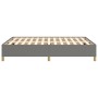 Dark gray fabric bed frame 140x200 cm by vidaXL, Beds and slatted bases - Ref: Foro24-347166, Price: 117,68 €, Discount: %