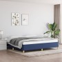 Blue taupe gray fabric bed frame 200x200 cm by vidaXL, Beds and slatted bases - Ref: Foro24-347195, Price: 130,98 €, Discount: %