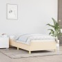 Estructura de cama de tela color crema 80x200 cm de vidaXL, Camas y somieres - Ref: Foro24-347122, Precio: 111,79 €, Descuent...