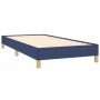 Estructura de cama de tela azul 80x200 cm de vidaXL, Camas y somieres - Ref: Foro24-346776, Precio: 88,50 €, Descuento: %