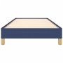 Estructura de cama de tela azul 80x200 cm de vidaXL, Camas y somieres - Ref: Foro24-346776, Precio: 88,50 €, Descuento: %