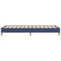 Estructura de cama de tela azul 80x200 cm de vidaXL, Camas y somieres - Ref: Foro24-346776, Precio: 88,50 €, Descuento: %