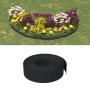 Borduras de jardín 5 uds polietileno negro 10 m 15 cm de vidaXL, Ribetes y bordes para jardín - Ref: Foro24-3155447, Precio: ...