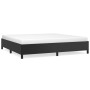 Estructura de cama de cuero sintético negro 200x200 cm de vidaXL, Camas y somieres - Ref: Foro24-347269, Precio: 162,42 €, De...