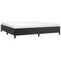 Estructura de cama de cuero sintético negro 200x200 cm de vidaXL, Camas y somieres - Ref: Foro24-347269, Precio: 162,42 €, De...