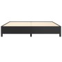 Estructura de cama de cuero sintético negro 200x200 cm de vidaXL, Camas y somieres - Ref: Foro24-347269, Precio: 162,42 €, De...