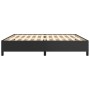 Estructura de cama de cuero sintético negro 200x200 cm de vidaXL, Camas y somieres - Ref: Foro24-347269, Precio: 162,42 €, De...