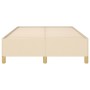 Cream fabric bed frame 120x200 cm by vidaXL, Beds and slatted bases - Ref: Foro24-347154, Price: 119,87 €, Discount: %