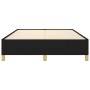 Black fabric bed frame 140x190 cm by vidaXL, Beds and slatted bases - Ref: Foro24-347159, Price: 115,99 €, Discount: %