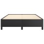 Estructura de cama de cuero sintético negro 140x200 cm de vidaXL, Camas y somieres - Ref: Foro24-347251, Precio: 116,54 €, De...