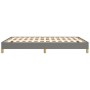 Dark gray fabric bed frame 140x200 cm by vidaXL, Beds and slatted bases - Ref: Foro24-346819, Price: 98,63 €, Discount: %