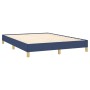 Blue fabric bed frame 160x200 cm by vidaXL, Beds and slatted bases - Ref: Foro24-346832, Price: 101,46 €, Discount: %