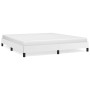 Estructura de cama de cuero sintético blanco 180x200 cm de vidaXL, Camas y somieres - Ref: Foro24-346917, Precio: 129,02 €, D...