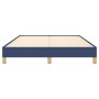 Blue fabric bed frame 160x200 cm by vidaXL, Beds and slatted bases - Ref: Foro24-346832, Price: 101,46 €, Discount: %