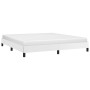 Estructura de cama de cuero sintético blanco 180x200 cm de vidaXL, Camas y somieres - Ref: Foro24-346917, Precio: 121,82 €, D...