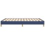 Blue fabric bed frame 160x200 cm by vidaXL, Beds and slatted bases - Ref: Foro24-346832, Price: 101,46 €, Discount: %