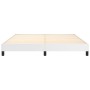 Estructura de cama de cuero sintético blanco 180x200 cm de vidaXL, Camas y somieres - Ref: Foro24-346917, Precio: 129,02 €, D...