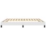 Estructura de cama de cuero sintético blanco 180x200 cm de vidaXL, Camas y somieres - Ref: Foro24-346917, Precio: 129,02 €, D...