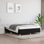 Estructura de cama de tela negra 140x200 cm de vidaXL, Camas y somieres - Ref: Foro24-347167, Precio: 119,56 €, Descuento: %