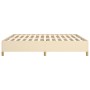 Estructura de cama tela color crema 180x200 cm de vidaXL, Camas y somieres - Ref: Foro24-347186, Precio: 161,15 €, Descuento: %