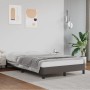 Gray synthetic leather bed frame 120x200 cm by vidaXL, Beds and slatted bases - Ref: Foro24-346896, Price: 116,40 €, Discount: %