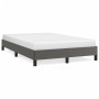 Estructura de cama de cuero sintético gris 120x200 cm de vidaXL, Camas y somieres - Ref: Foro24-346896, Precio: 116,40 €, Des...