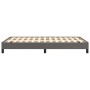 Estructura de cama de cuero sintético gris 120x200 cm de vidaXL, Camas y somieres - Ref: Foro24-346896, Precio: 116,40 €, Des...