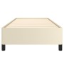 Estructura de cama cuero sintético color crema 80x200 cm de vidaXL, Camas y somieres - Ref: Foro24-347217, Precio: 91,61 €, D...