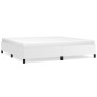 Estructura de cama de cuero sintético blanco 200x200 cm de vidaXL, Camas y somieres - Ref: Foro24-347270, Precio: 163,66 €, D...