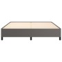 Estructura de cama de cuero sintético gris 200x200 cm de vidaXL, Camas y somieres - Ref: Foro24-347267, Precio: 161,56 €, Des...